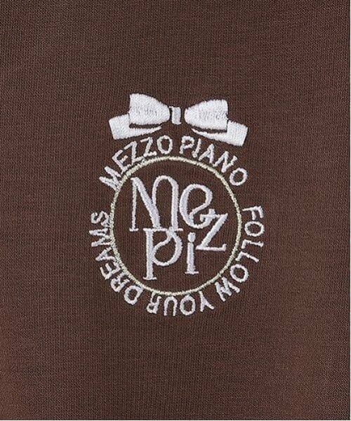 mezzo piano junior / メゾピアノジュニア ミニ丈・ひざ丈ワンピース | ハーフジップサイドリボンワンピース | 詳細10