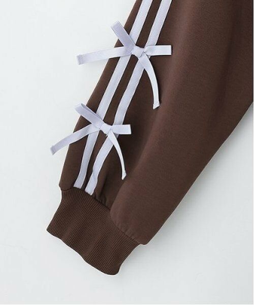 mezzo piano junior / メゾピアノジュニア ミニ丈・ひざ丈ワンピース | ハーフジップサイドリボンワンピース | 詳細13