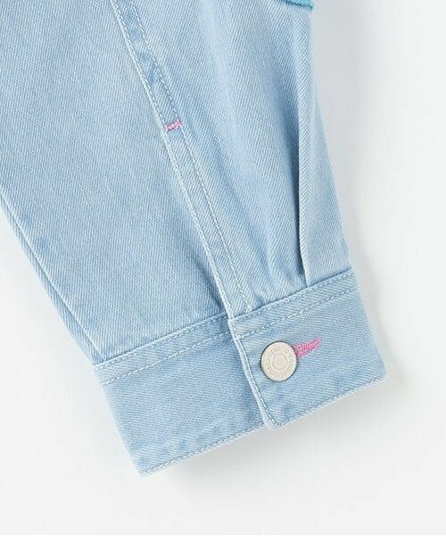 mezzo piano junior / メゾピアノジュニア ブルゾン | 復刻♪ ハートいっぱいデニムジャケット | 詳細6