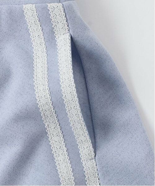 mezzo piano junior / メゾピアノジュニア パーカー | 【ニコ☆プチ掲載】ラメミニ裏毛ジップパーカ＆フレアスカパンセットアップ | 詳細10