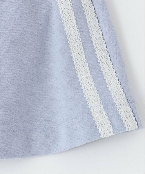 mezzo piano junior / メゾピアノジュニア パーカー | 【ニコ☆プチ掲載】ラメミニ裏毛ジップパーカ＆フレアスカパンセットアップ | 詳細11