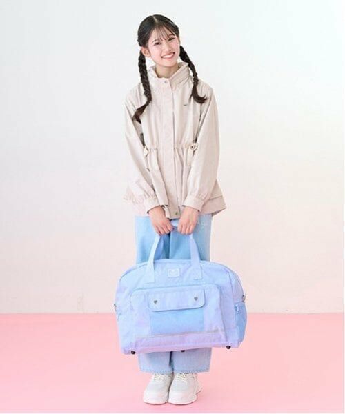 mezzo piano junior / メゾピアノジュニア ボストンバッグ | 【Cuugal掲載】トラベルポーチつき3WAYボストンバッグ | 詳細5