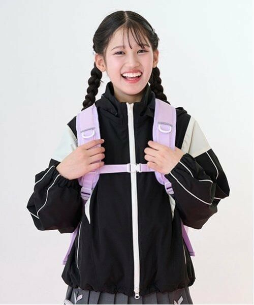 mezzo piano junior / メゾピアノジュニア リュック・バックパック | 【Cuugal掲載】クリアラメポーチつきリュック | 詳細1