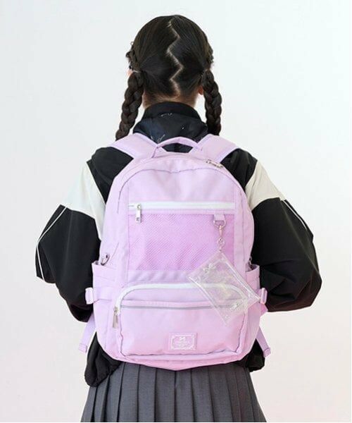 mezzo piano junior / メゾピアノジュニア リュック・バックパック | 【Cuugal掲載】クリアラメポーチつきリュック | 詳細2