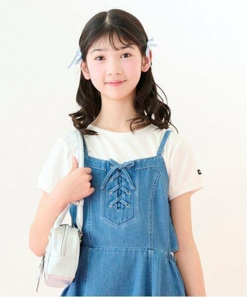 mezzo piano junior / メゾピアノジュニア ハンドバッグ | 【ニコ☆プチ・Cuugal掲載】ハートチャームつきロングハンドルバッグ | 詳細13