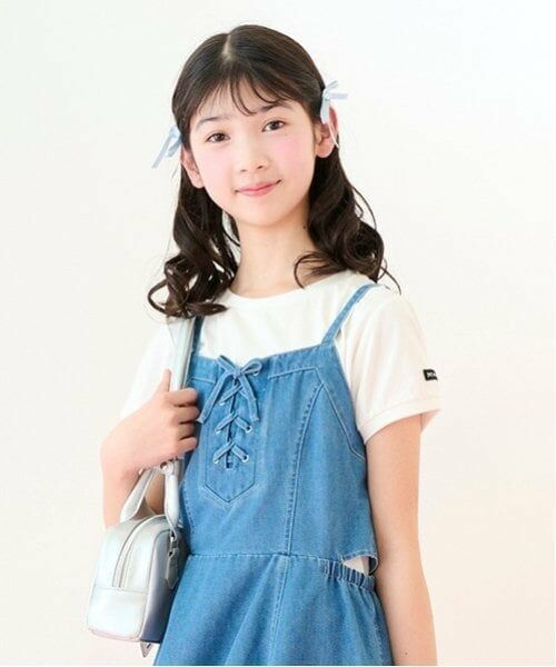 mezzo piano junior / メゾピアノジュニア ハンドバッグ | 【ニコ☆プチ・Cuugal掲載】ハートチャームつきロングハンドルバッグ | 詳細14