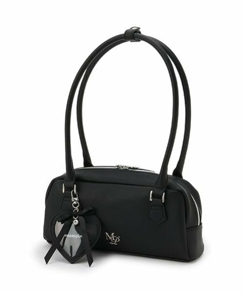 mezzo piano junior / メゾピアノジュニア ハンドバッグ | 【ニコ☆プチ・Cuugal掲載】ハートチャームつきロングハンドルバッグ | 詳細18