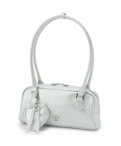 mezzo piano junior / メゾピアノジュニア ハンドバッグ | 【ニコ☆プチ・Cuugal掲載】ハートチャームつきロングハンドルバッグ | 詳細19