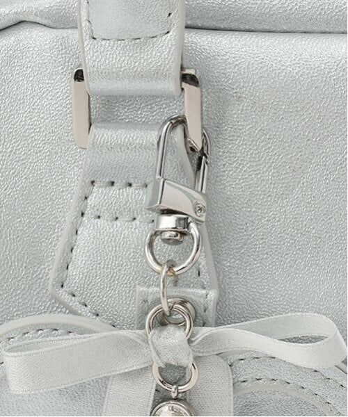 mezzo piano junior / メゾピアノジュニア ハンドバッグ | 【ニコ☆プチ・Cuugal掲載】ハートチャームつきロングハンドルバッグ | 詳細22