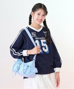 mezzo piano junior / メゾピアノジュニア ショルダーバッグ | リボンフラップショルダーバッグ