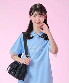 mezzo piano junior / メゾピアノジュニア ショルダーバッグ | リボンフラップショルダーバッグ