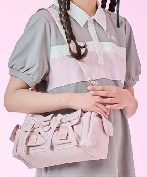 mezzo piano junior / メゾピアノジュニア ショルダーバッグ | リボンフラップショルダーバッグ | 詳細20