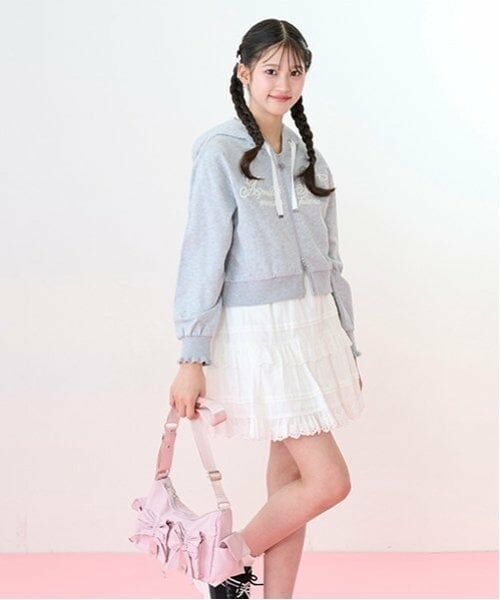 mezzo piano junior / メゾピアノジュニア ショルダーバッグ | リボンフラップショルダーバッグ | 詳細5