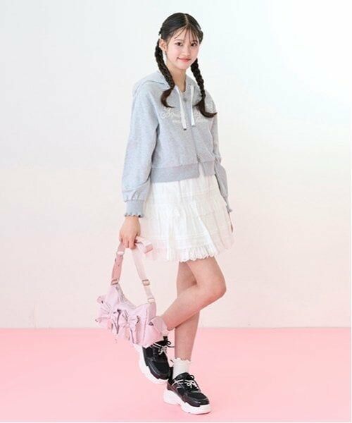 mezzo piano junior / メゾピアノジュニア ショルダーバッグ | リボンフラップショルダーバッグ | 詳細6