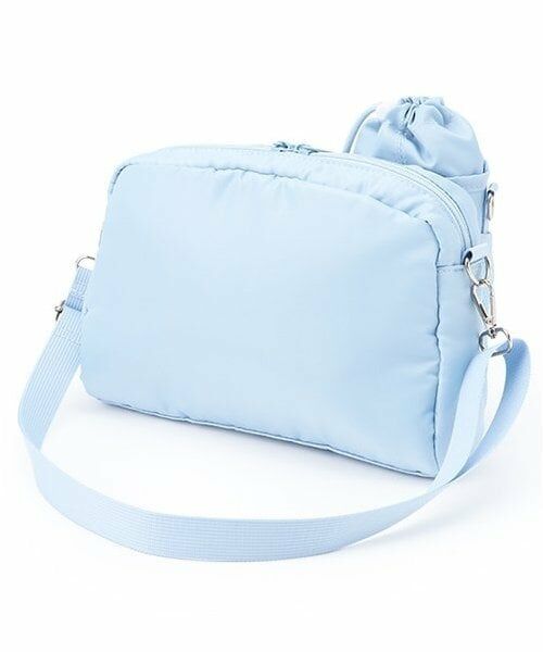 mezzo piano junior / メゾピアノジュニア ショルダーバッグ | リボン柄ペットボトルホルダーつきショルダーバッグ | 詳細1