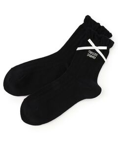 mezzo piano junior / メゾピアノジュニア ソックス | フリルリボンソックス