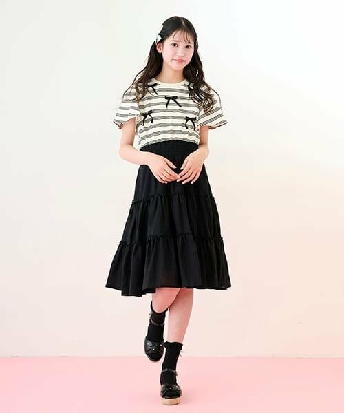 mezzo piano junior / メゾピアノジュニア ソックス | フリルリボンソックス | 詳細17