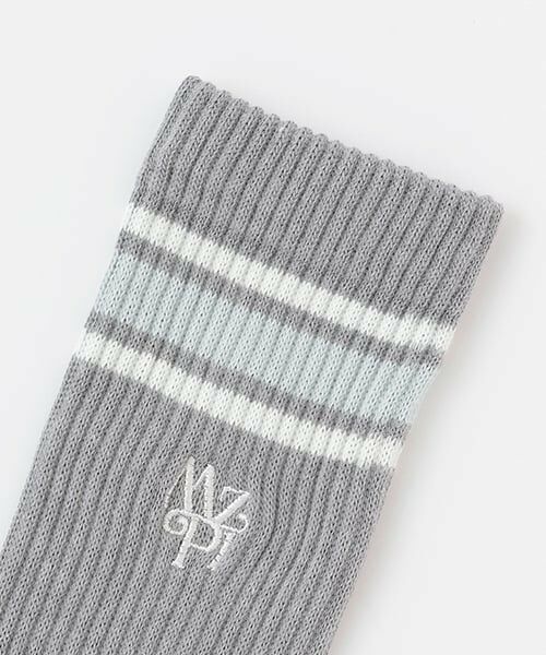 mezzo piano junior / メゾピアノジュニア ソックス | ラインリブソックス | 詳細1