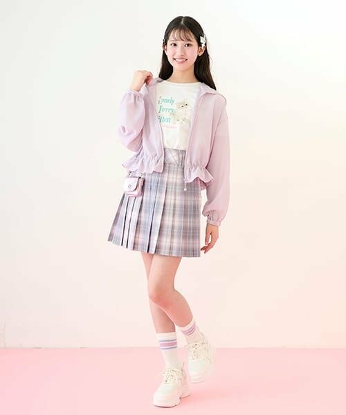 mezzo piano junior / メゾピアノジュニア ソックス | ラインリブソックス | 詳細10