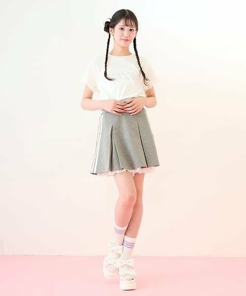 mezzo piano junior / メゾピアノジュニア ソックス | ラインリブソックス | 詳細11