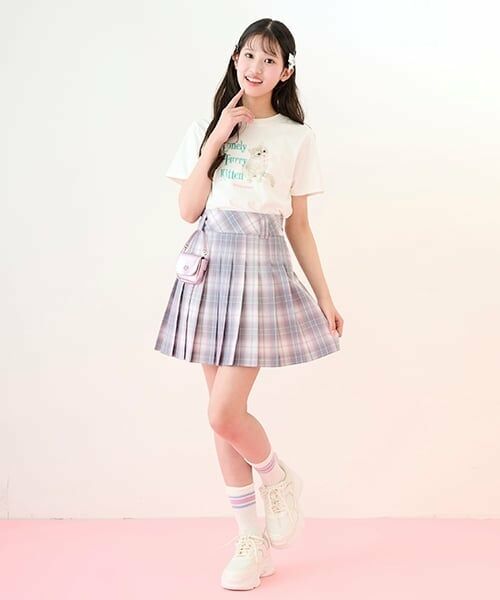 mezzo piano junior / メゾピアノジュニア ソックス | ラインリブソックス | 詳細14