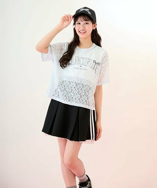 mezzo piano junior / メゾピアノジュニア ソックス | ラインリブソックス | 詳細15