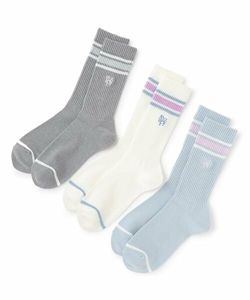 mezzo piano junior / メゾピアノジュニア ソックス | ラインリブソックス | 詳細4