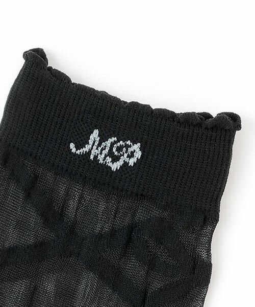 mezzo piano junior / メゾピアノジュニア ソックス | 【ニコ☆プチ掲載】シアーレースアップソックス | 詳細1