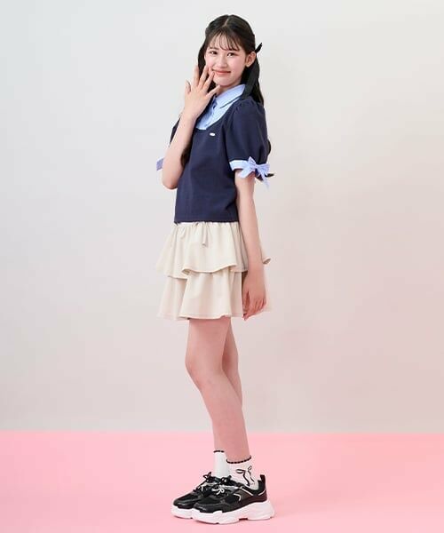 mezzo piano junior / メゾピアノジュニア ソックス | リボン&パールソックス | 詳細17