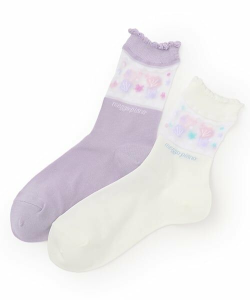 mezzo piano junior / メゾピアノジュニア ソックス | シアーシェルソックス | 詳細4