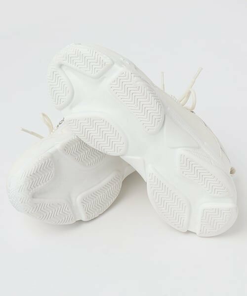 mezzo piano junior / メゾピアノジュニア スニーカー | パールチャームつきダッドスニーカー | 詳細10