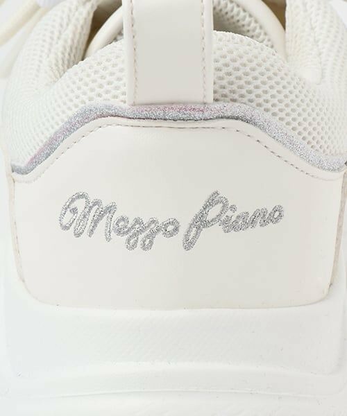 mezzo piano junior / メゾピアノジュニア スニーカー | パールチャームつきダッドスニーカー | 詳細8