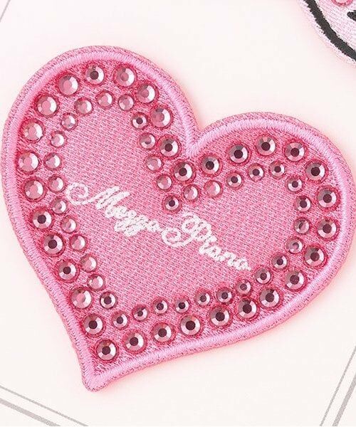 mezzo piano junior / メゾピアノジュニア その他 | キラキラリボンワッペンA | 詳細2