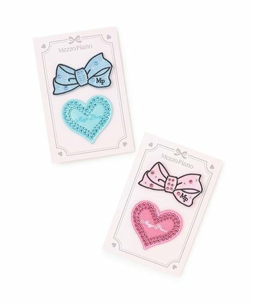 mezzo piano junior / メゾピアノジュニア その他 | キラキラリボンワッペンA | 詳細3