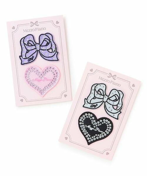 mezzo piano junior / メゾピアノジュニア その他 | キラキラリボンワッペンB | 詳細3