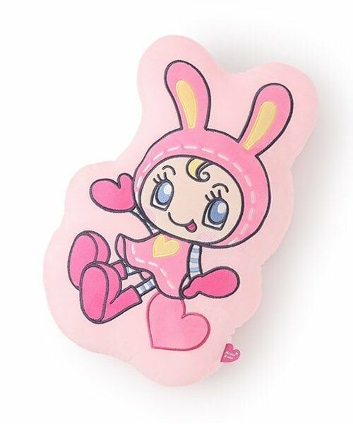 mezzo piano junior / メゾピアノジュニア その他 | ベリエちゃん ダイカットクッション（ピンク）