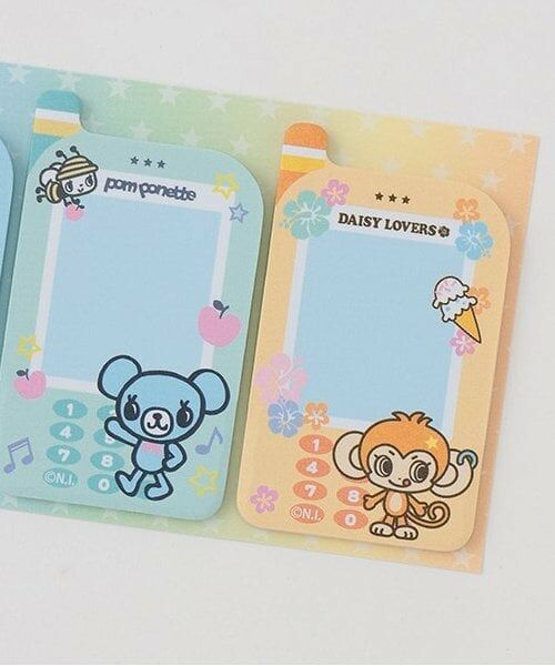 mezzo piano junior / メゾピアノジュニア ステーショナリー | ナルミヤキャラクターズ ダイカット付箋セット | 詳細2