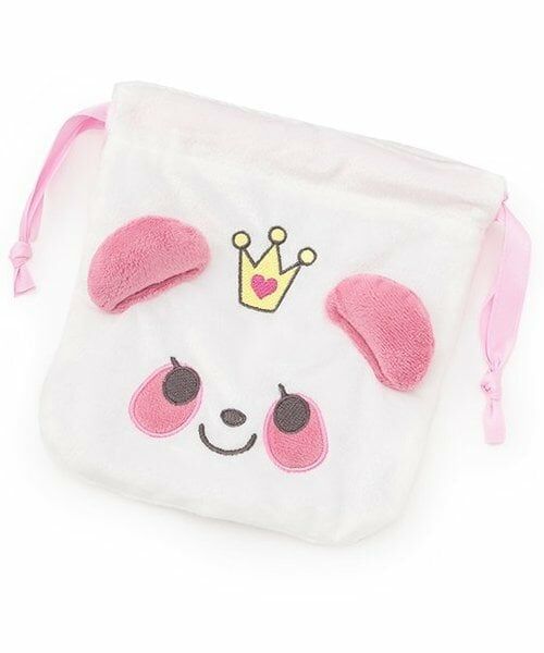 mezzo piano junior / メゾピアノジュニア ポーチ | シロップちゃん ミニ巾着（オフ ホワイト）