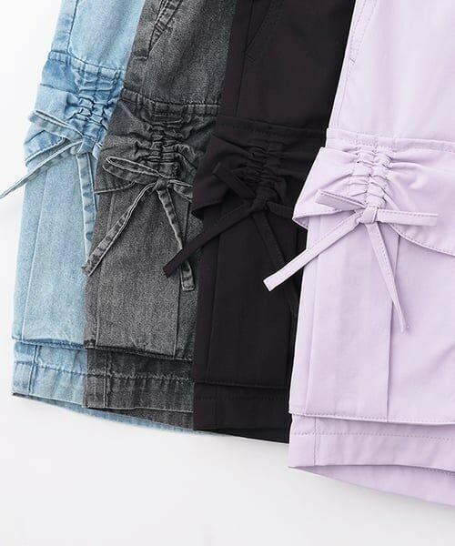 mezzo piano junior / メゾピアノジュニア ショート・ハーフ・半端丈パンツ | 【水陸両用】クシュっとリボンショートパンツ | 詳細10