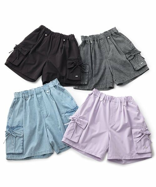 mezzo piano junior / メゾピアノジュニア ショート・ハーフ・半端丈パンツ | 【水陸両用】クシュっとリボンショートパンツ | 詳細11