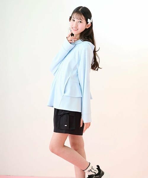 mezzo piano junior / メゾピアノジュニア ショート・ハーフ・半端丈パンツ | 【水陸両用】クシュっとリボンショートパンツ | 詳細21