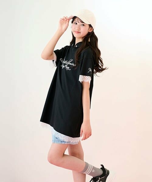 mezzo piano junior / メゾピアノジュニア ショート・ハーフ・半端丈パンツ | 【水陸両用】クシュっとリボンショートパンツ | 詳細22