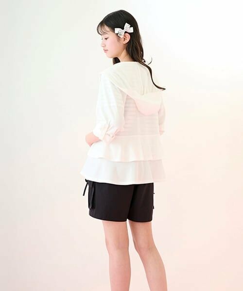 mezzo piano junior / メゾピアノジュニア ショート・ハーフ・半端丈パンツ | 【水陸両用】クシュっとリボンショートパンツ | 詳細23