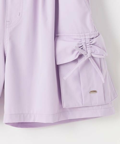 mezzo piano junior / メゾピアノジュニア ショート・ハーフ・半端丈パンツ | 【水陸両用】クシュっとリボンショートパンツ | 詳細5