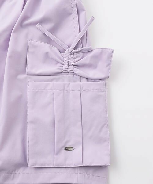 mezzo piano junior / メゾピアノジュニア ショート・ハーフ・半端丈パンツ | 【水陸両用】クシュっとリボンショートパンツ | 詳細6