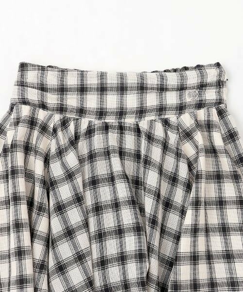 mezzo piano junior / メゾピアノジュニア ミニ・ひざ丈スカート | 【ニコ☆プチ掲載】アソート素材イレギュラーヘムスカパン | 詳細4