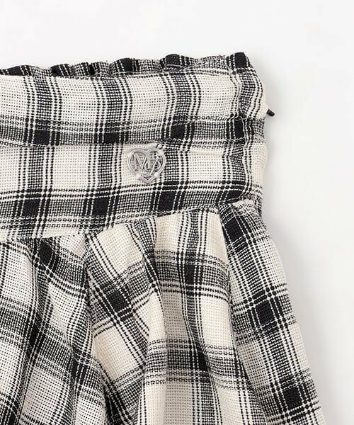 mezzo piano junior / メゾピアノジュニア ミニ・ひざ丈スカート | 【ニコ☆プチ掲載】アソート素材イレギュラーヘムスカパン | 詳細6