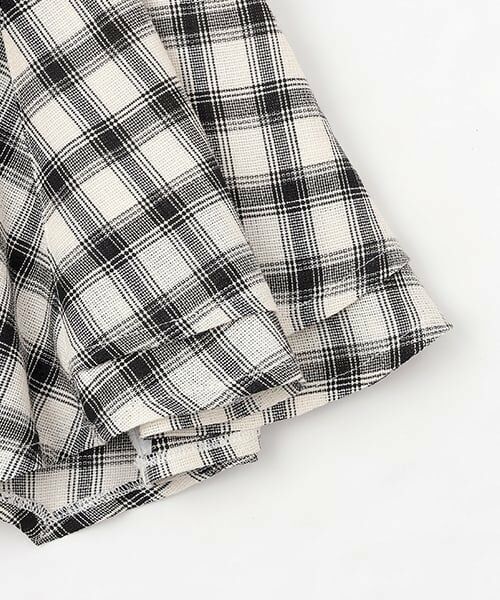 mezzo piano junior / メゾピアノジュニア ミニ・ひざ丈スカート | 【ニコ☆プチ掲載】アソート素材イレギュラーヘムスカパン | 詳細9