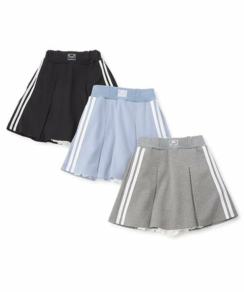 mezzo piano junior / メゾピアノジュニア ミニ・ひざ丈スカート | ジャージスカート&レースパンツセット | 詳細2