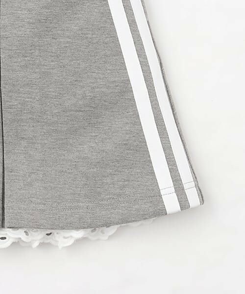 mezzo piano junior / メゾピアノジュニア ミニ・ひざ丈スカート | ジャージスカート&レースパンツセット | 詳細9